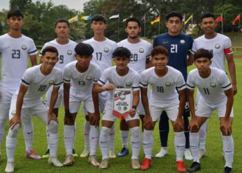 Terengganu mara ke pentas final Sukma setelah menewaskan Selangor 2-1 di Stadium Universiti Kebangsaan Malaysia (UKM) Bangi, petang tadi.- IHSAN MSN TERENGGANU