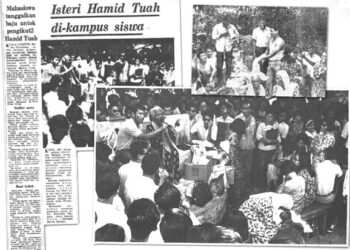 Keratan akhbar mengenai peristiwa Telok Gong yang berlaku pada 10 Ogos 1967. – SUMBER INTERNET