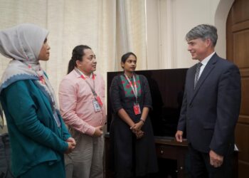Duta AS ke Malaysia, Brian D. McFeeters ketika ditemu bual wartawan Utusan Malaysia Rabu lalu.