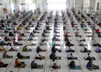 Meskipun dalam suasana PKP dan PKPD, Hari Raya Aidiladha tetap disambut dengan penuh kesyukuran dalam suasana sederhana. 
- GAMBAR HIASAN/FAISOL MUSTAFA