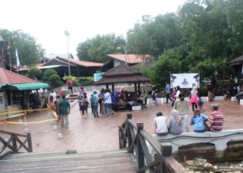 TAMAN Negara Tanjung Piai merupakan titik penghujung paling selatan bagi tanah besar Asia. 
– UTUSAN/MUHAMMAD ZIKRI