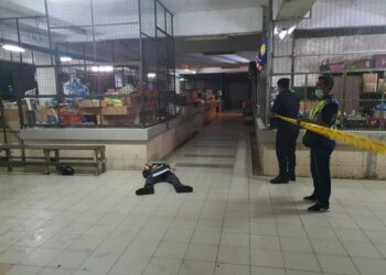 LELAKI berusia 43 tahun yang bekerja sebgai pemotong rumput meninggal dunia selepas terjatuh di sebuah pasar di Paka, Dungun di Terengganu di sini semalam.