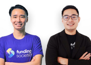 Pengasas Bersama dan Ketua Pegawai Eksekutif Kumpulan Funding Societies | Modalku, Kelvin Teo (kiri) dan Ketua Negara, Funding Societies Malaysia, Chai Kien Poon (kanan).