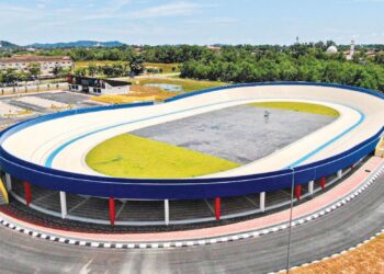 VELODROM Dungun yang bernilai RM11.8 juta akan mula digunakan secara rasmi April ini.