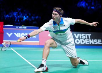 Victor Axelsen menggesa agar perubahan membabitkan kebajikan pemain dapat dilaksanakan bagi memastikan standard sukan badminton menjadi lebih gah di peringkat antarabangsa. - AFP