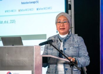 Dr. JEMILAH Mahmood berkongsi pengalamannya tentang penyakit asma dalam Kempen Kawal Lelah Sebelum Parah di Kuala Lumpur, baru-baru ini.