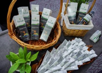 Produk Gynulin berasaskan herba sambung nyawa