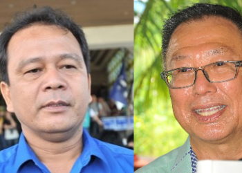 WONG ANAK JUDAT (kiri) dan STEVEN CHOONG SHIAU YOON
