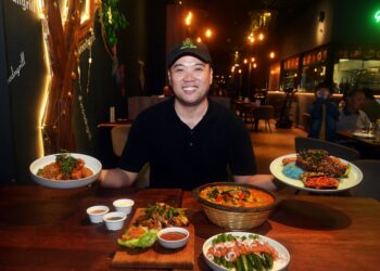 Chef Khai menunjukkan lima menu masakannya yang istimewa.