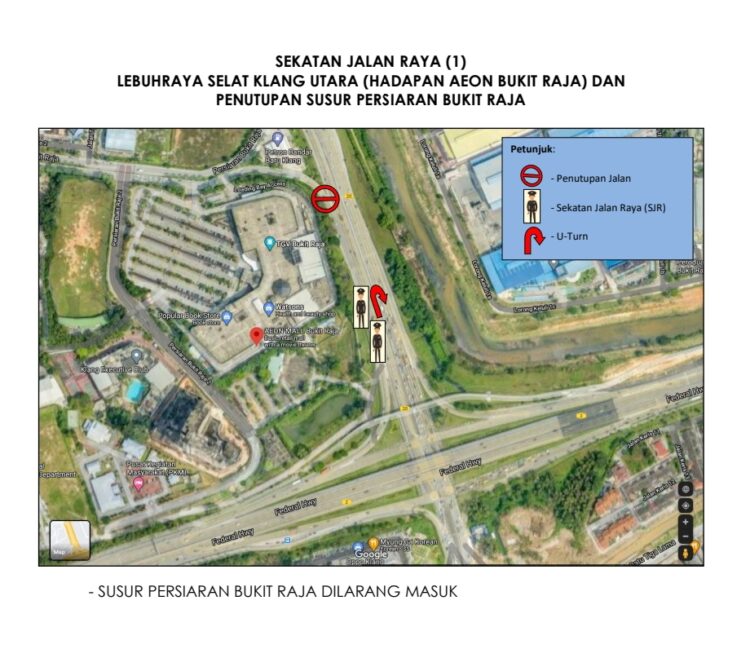 Klang Utara Empat jalan ditutup, tiga sekatan jalan raya Utusan Malaysia