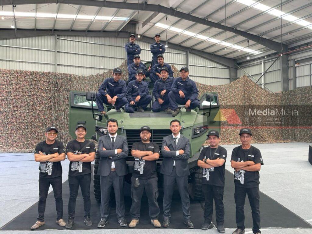 Ketua Jurutera Mildef HMAV4x4, produk UTeM Ketua Jurutera Mildef HMAV4x4, produk UTeM