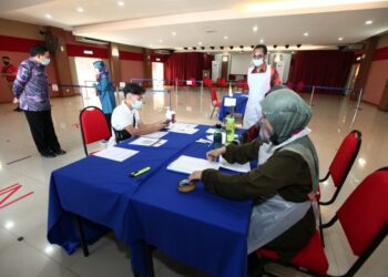 KEMASUKAN pelajar UPM ke kolej kediaman Kampus Serdang secara berperingkat bagi semester kedua sesi 2020/2021.
