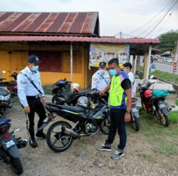15 Motosikal Disita Ubah Suai Ekzos Utusan Digital