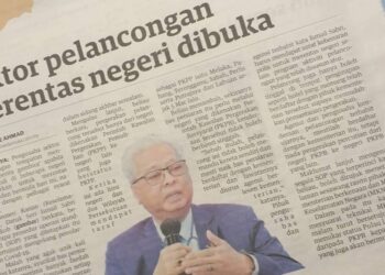 KERATAN akhbar Utusan Malaysia 10 Mac 2021.
