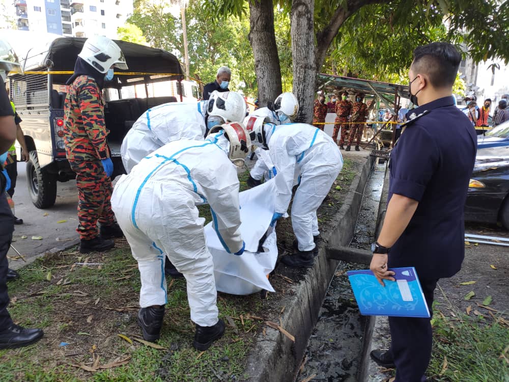 Lelaki ditemukan mati di dalam longkang Lelaki ditemukan mati di dalam longkang