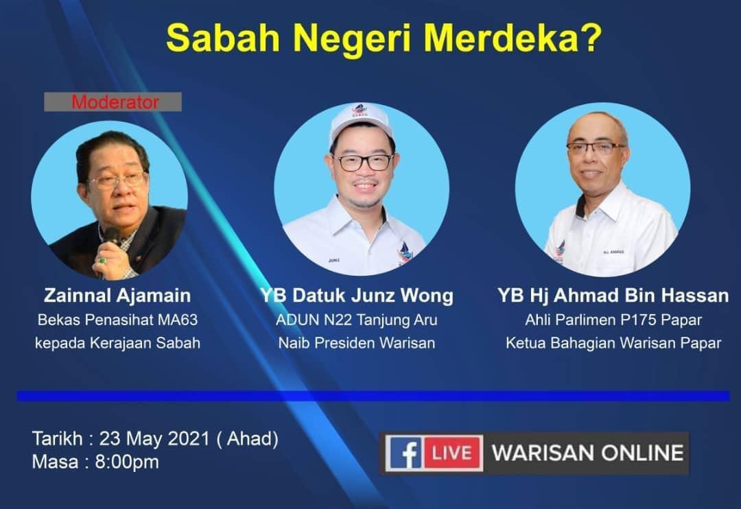 Parti warisan sabah terkini