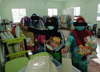 INISIATIF 'food bank' atau bank makanan anjuran sukarelawan dan MPKK Bukit Gemuroh, Teluk Kumbar, Pulau Pinang mendapat sambutan luar biasa daripada penduduk setempat yang terputus bekalan makanan.