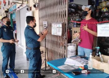 OPERASI Bersepadu Pemantauan Pematuhan SOP PKP 3.0 yang dilakukan dari masa ke semasa di kawasan Pentadbiran MBPG melibatkan pelbagai agensi di Pasir Gudang, Johor.