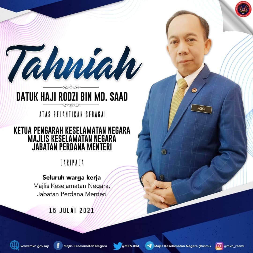 Ketua pengarah mkn 2021