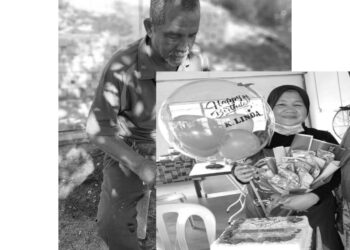 ALI Mohamad, 70, dan anak keduanya, Alinda, 57, meninggal dunia selang seminggu akibat Covid-19 di Felda Neram 2, Kemaman.