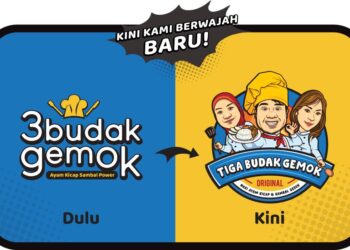 LOGO syarikat Tiga Budak Gemok.