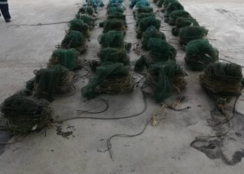 SEBANYAK 45 set bubu naga dirampas Maritim Malaysia di empat lokasi berbeza sekitar 1.0 batu nautika barat Sungai Jawi, Pulau Pinang antara pukul 5 petang hingga 5.45 petang semalam.