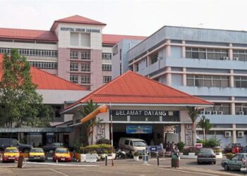 KOMPLEKS Hospital Umum Sarawak di Kuching yang dibuka sejak 1870, merupakan fasiliti kesihatan terbesar di negeri tersebut. – Foto media sosial