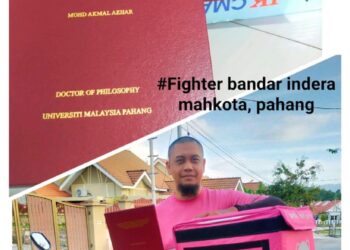 KISAH Mohd. Akmal Azhar viral dalam media sosial.