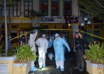 POLIS sedang mengesan saksi kes kematian seorang pelayan bar wanita yang maut dalam kejadian kebakaran di Jalan Kerian, Georgetown, Pulau Pinang semalam.
