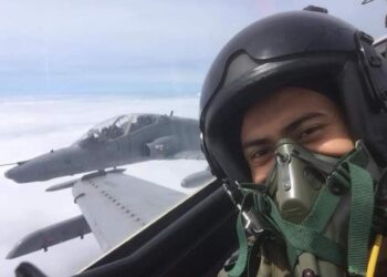 MOHD. Fareez Omar yang cedera dalam nahas pesawat Hawk 108 TUDM yang terhempas di Pangkalan Udara Butterworth, Pulau Pinang. – GAMBAR MEDIA SOSIAl