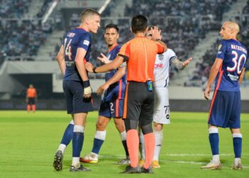 Pengadil Liga Malaysia terus jadi tumpuan.- Gambar hiasan.
