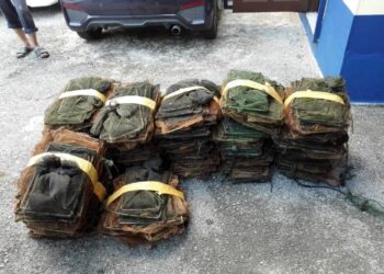 SEBAHAGIAN bubu naga yang dirampas Jabatan Perikanan Malaysia di Kelantan kelmarin. – Foto ihsan Jabatan Perikanan Malaysia