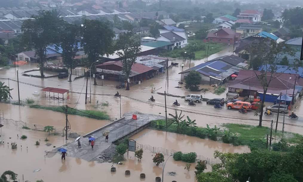 Banjir port klang Hujan Tak
