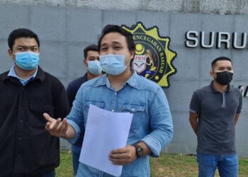 WAKIL NGO rakyat Malaysia prihatin ketika membuat laporan berhubung salah laku dan jenayah rasuah oleh pengurusan tertinggi Suruhanjaya Sekuriti (SC) di Ibu Pejabat SPRM, Putrajaya.