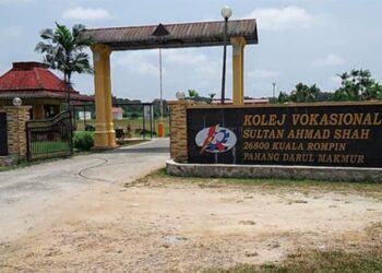 KOLEJ Vokasional Sultan Ahmad Shah di Rompin, Pahang.