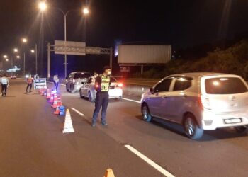 OP Ambang Tahun Baharu Cina yang dilaksanakan Jalan Lingkaran Tengah, Seremban malam tadi.