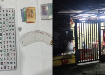 BARANG yang dirampas dalam serbuan Op Limau dan Tahun Baharu Cina yang dijalankan Bahagian Siasatan Jenayah, IPD Port Dickson di sebuah pondok tidak bernombor di Lukut, Port Dickson semalam.
