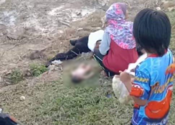 KEADAAN Nor Haliza Abdul Yazaib yang maut dalam kemalangan di Kampung Banggol Stol,Repek, Pasir Mas, Kelantan.