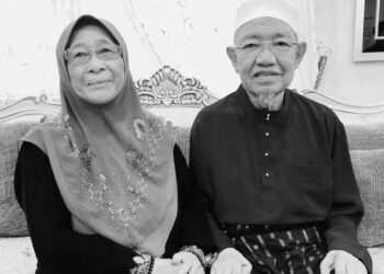 GAMBAR dari album keluarga Allahyarham Harussani dan isterinya, Puan Sri Ainon Abdul Ghani yang meninggal dunia di Ipoh hari ini.