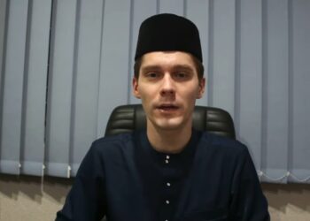 PAVEL Naydenov berucap menerusi laman sosial Kedutaan Besar Rusia bagi menjelaskan rasional negara itu menawan Ukraine. – Foto ihsan Kedutaan Besar Rusia