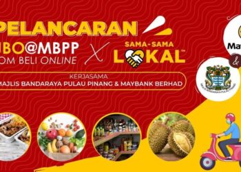MBPP mengorak langkah membantu peniaga-peniaga kecil dengan menjalin usahasama antara Jom Beli Online Majlis Bandaraya Pulau Pinang (JBO@MBPP) dan Sama-sama Lokal Maybank Berhad hari ini.