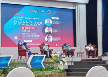 PROGRAM SKI yang diadakan secara hibrid dalam projek akhir peserta Program CeIO bersama MACA di PPSSAA baru-baru ini.