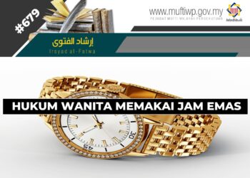 TANGKAP layar mengenai persoalan hukum wanita memakai jam tangan emas yang disiarkan laman sesawang PMWP semalam.