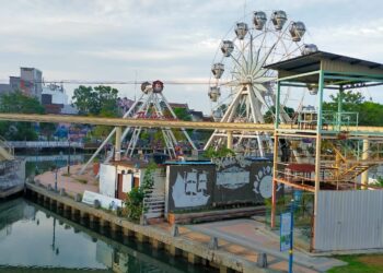 PIRATE Park di Jalan Tun Ali, Kampung Bunga Paya Pantai, Melaka akan dijenamakan semula menjadi Taman Mini Biawak. - UTUSAN/DIYANATUL ATIQAH ZAKARYA