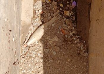 BOM jenis mortar ditemukan dalam longkang di Kepong, Kuala Lumpur tengah hari tadi.