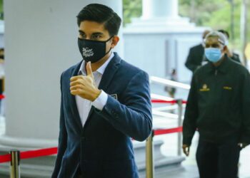 SYED SADDIQ SYED ABDUL RAHMAN hadir di Mahkamah Tinggi Kuala Lumpur bagi perbicaraan pengubahan wang haram. UTUSAN/MOHD. FIRDAUS MOHD. JOHARI.