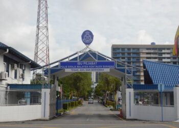 Ibu Pejabat Polis Kontinjen (IPK) Sarawak di Kuching.-UTUSAN/COWEN LINCH