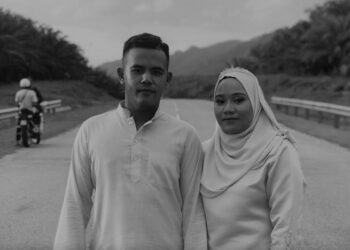 GAMBAR kenangan Mohammad Amirul Murad dan Siti Nabilah Rosidi pada Julai lalu sebelum wanita itu meninggal dunia di Kuala Nerang, Padang Terap di sini.