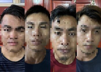 EMPAT ahli Geng Batam yang aktif melakukan jenayah pecah cermin kereta ditahan dalam operasi di Johor Bahru, Johor.