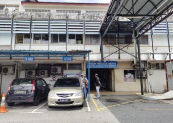 GAMBAR jabatan forensik Hospital Tuanku Ja'afar (HTJ) Seremban.